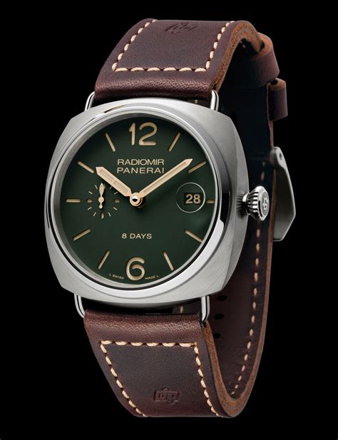 panerai submersible green dial|radiomir panerai watch price.